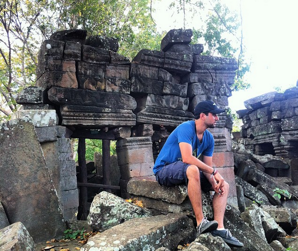 Reflection at Banteay Chhmar