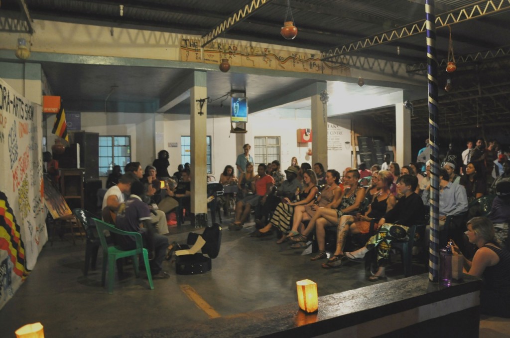 TAKS Art Centre filled up with locals and volunteers from across Gulu