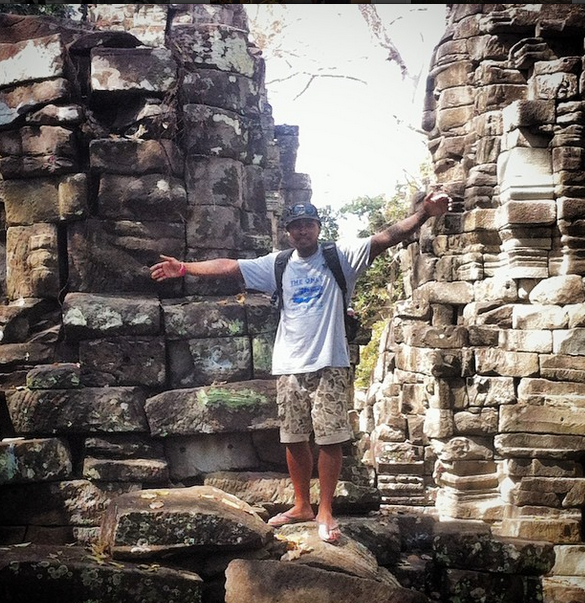 Samnang at Banteay Chhmar