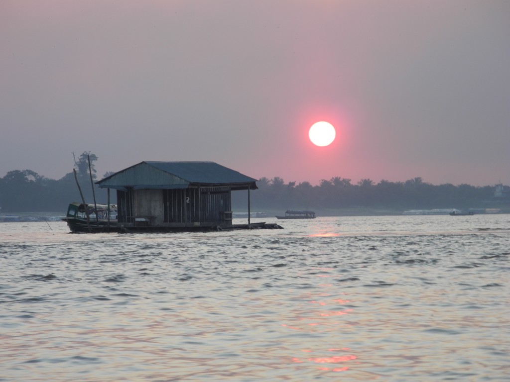 Ferry ride to Iquitos