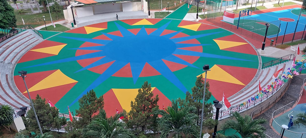 Acrylic Public Space Flooring