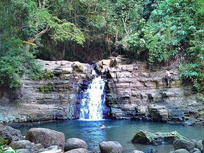 exploring hidden beauty of Luna, La Union --- Occalong Falls