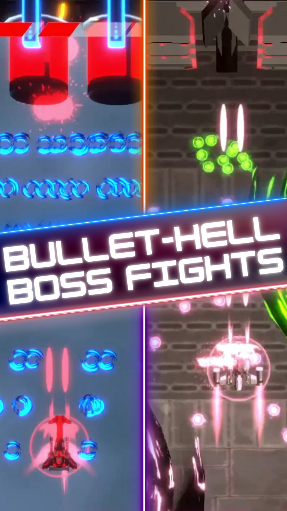 Bullet-Hell Boss Fights!