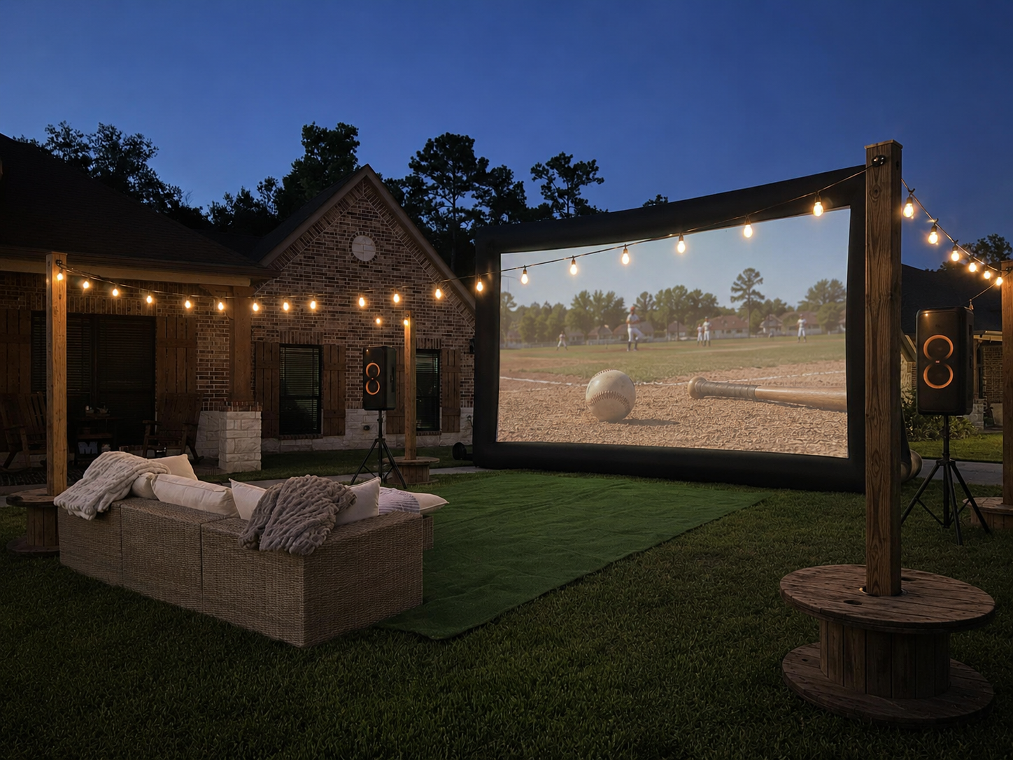 Outdoor Movie Night Experience