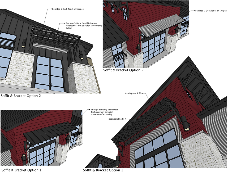 Modern office complex design Boerne, Texas materials and color schemes