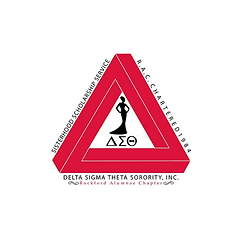 Logo for Delta Sigma Theta Sorority, Inc. Rockford Alumnae Chapter