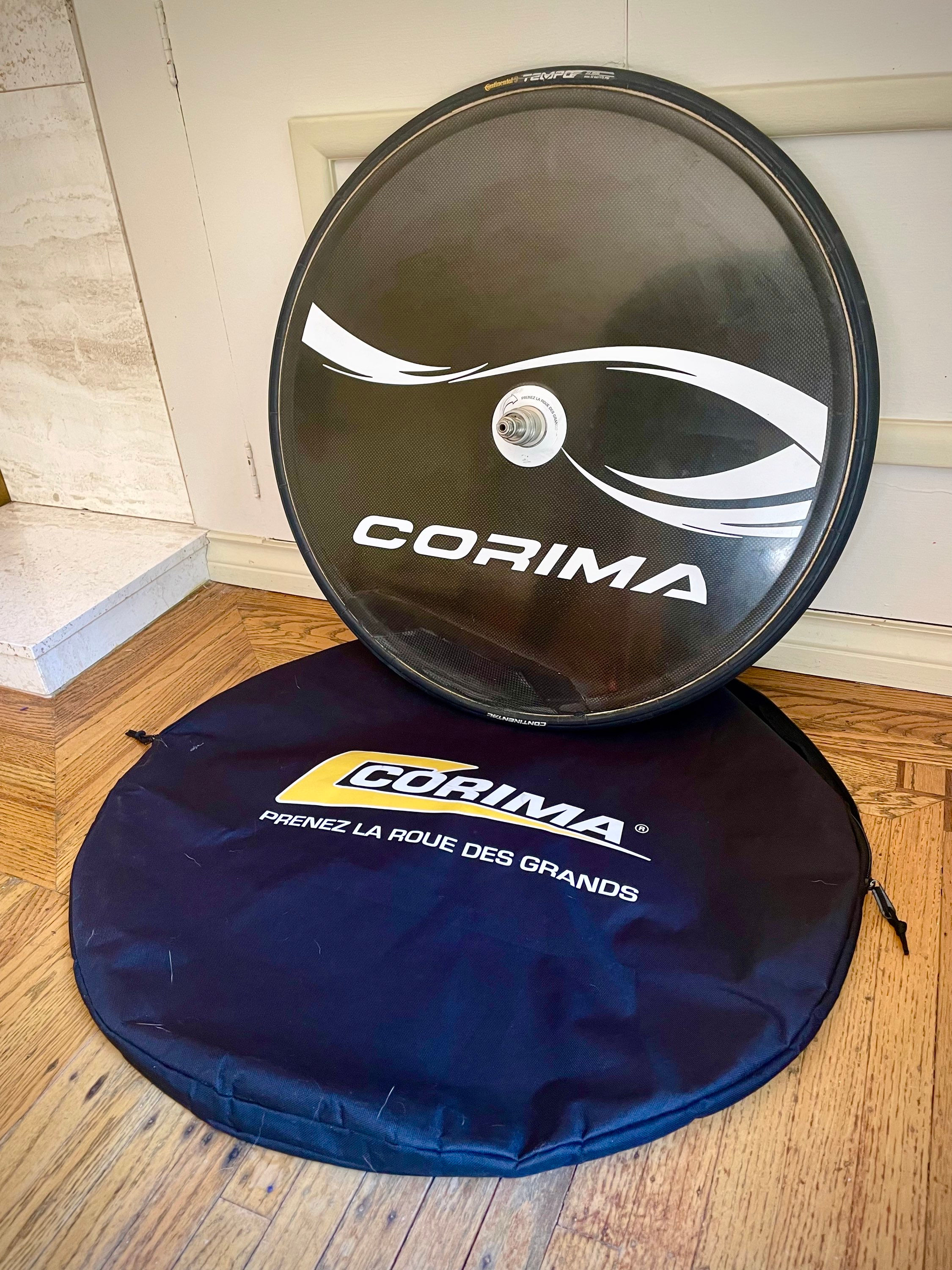 Corima Track Carbon Disc Wheel (rear)