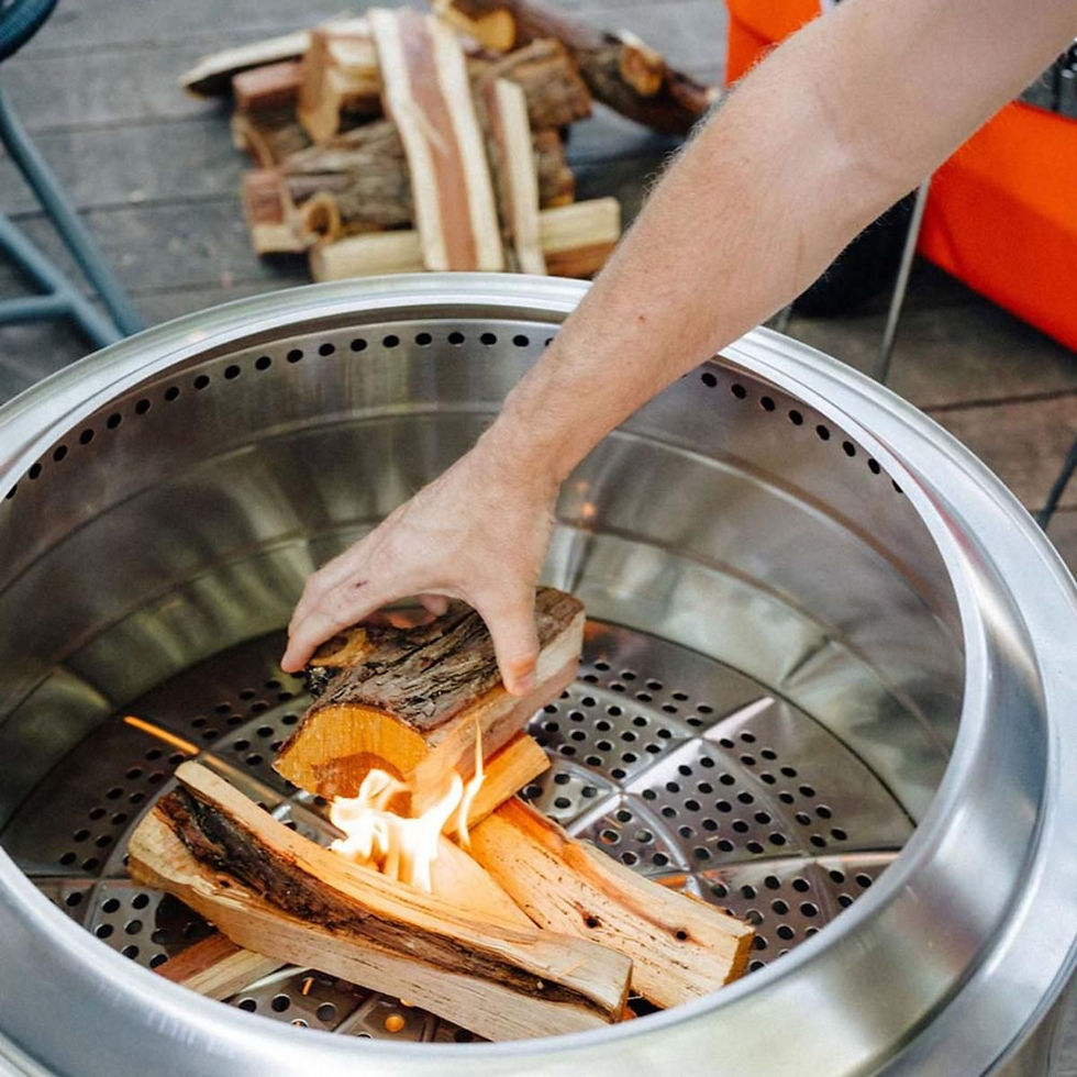 Thumbnail: Solo Stove Yukon 2.0 met vloerstandaard kleur Bronze