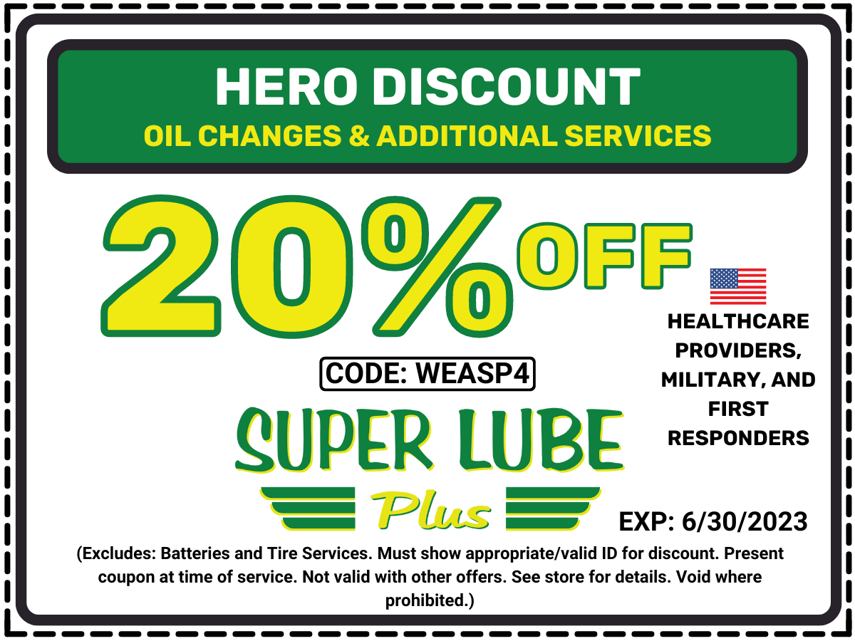 Oil Change in LaCrosse Street Super Lube Plus Oil Change