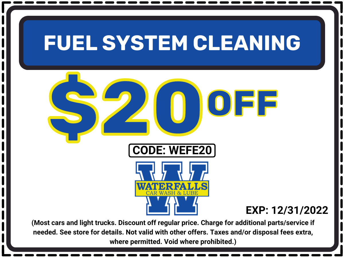 Oil Change Coupons Waterfalls Car Wash & Lube