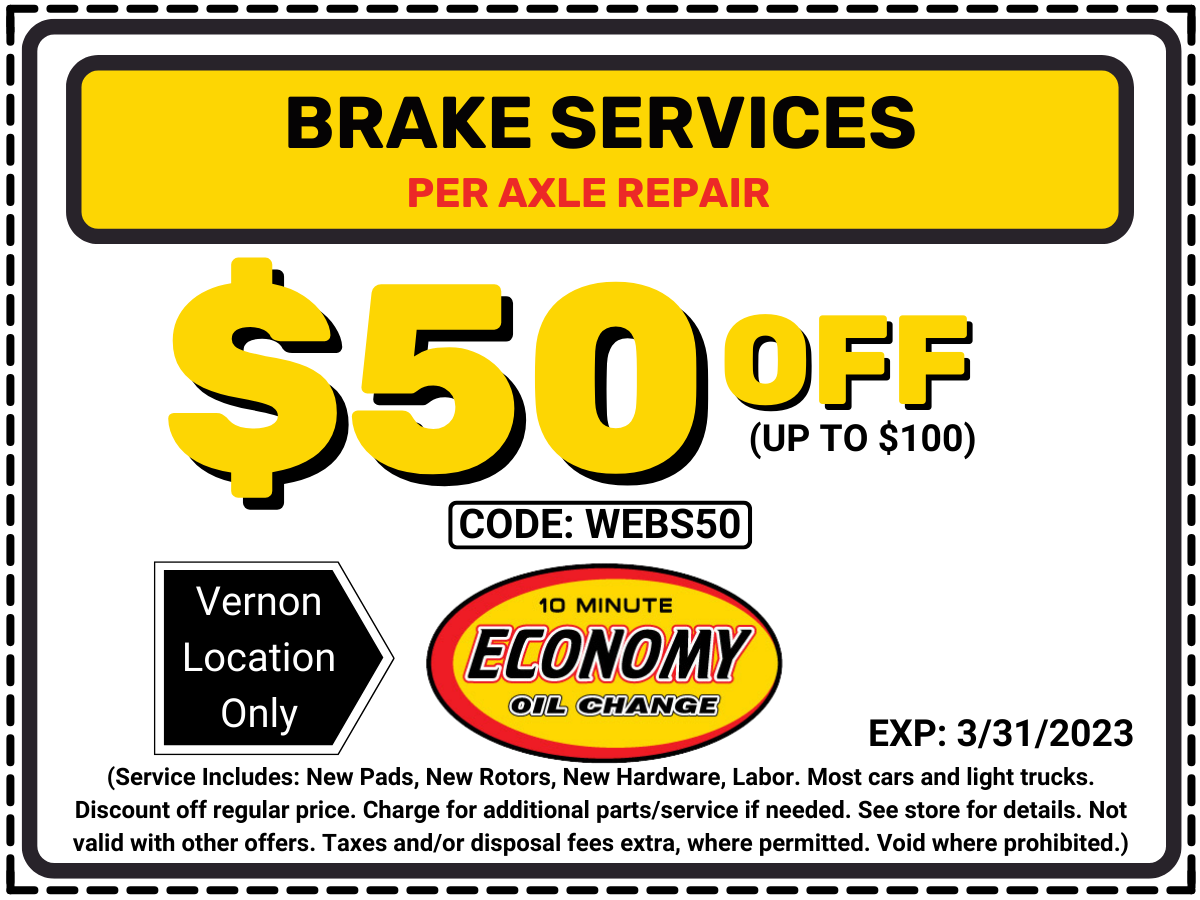 Oil Change Coupons | Economy Oil Change