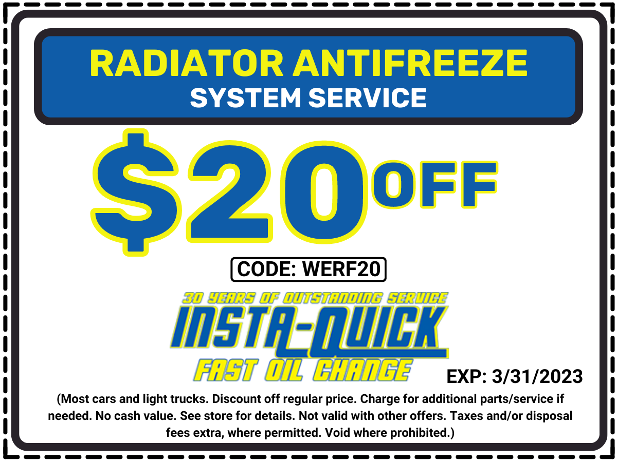 Oil Change Coupons | Insta-Quick Oil Change