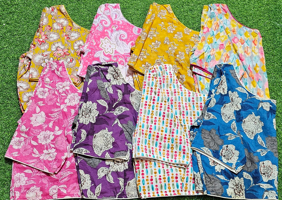 Thumbnail: Cotton Boat Neck Glass Sleeves - 20 Variants