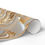 Thumbnail: Wrapping Paper - Gold Metallic Leaf Albo Plant Design