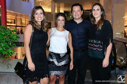 Flavia Mesquita, Bruna Ximenes, Andre Leite e Mariana Almeida
