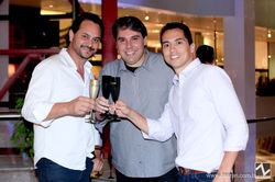 Geraldo Queiroz, Luiz Cafe e Leandro Queiroz