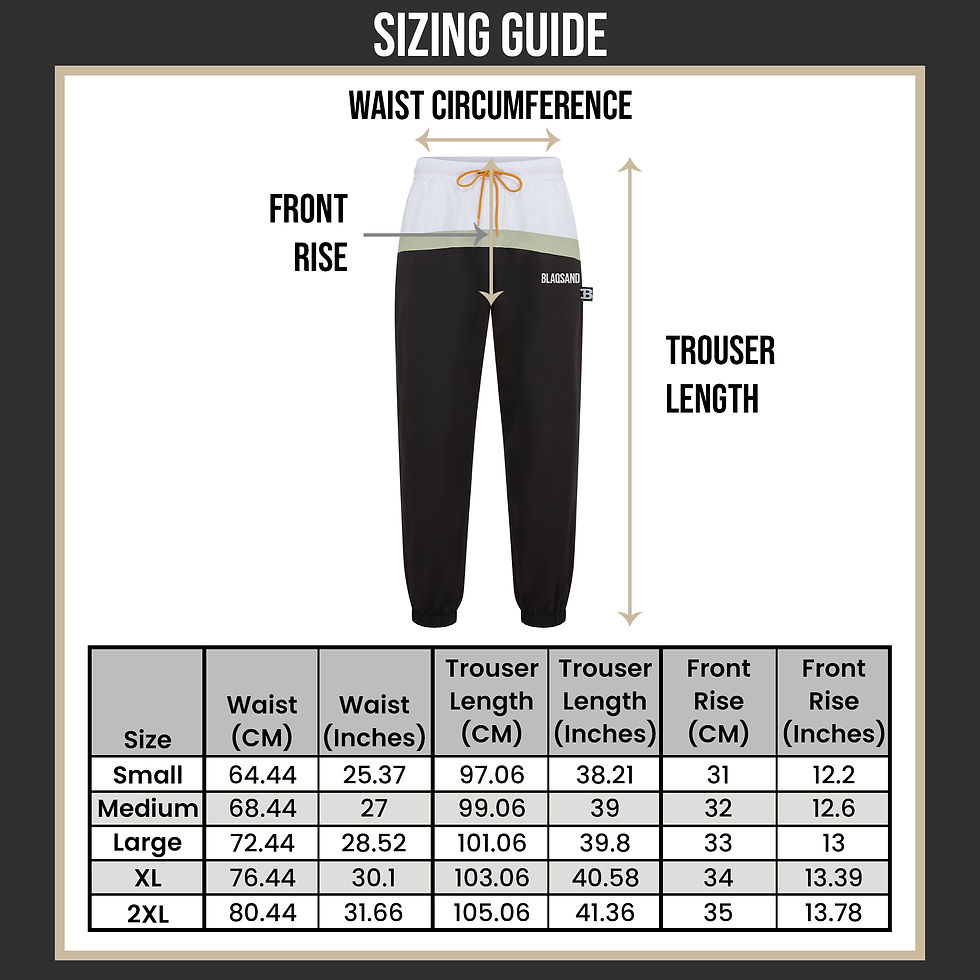 Thumbnail: Premium Blaqsand Track Bottoms
