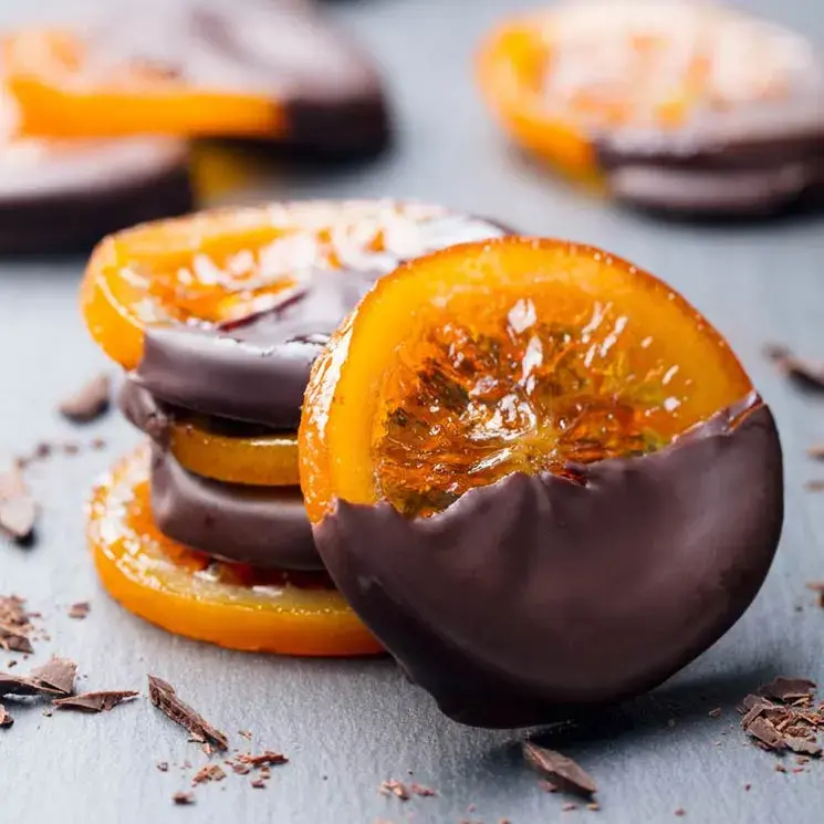 naranja con chocolate 100 grs