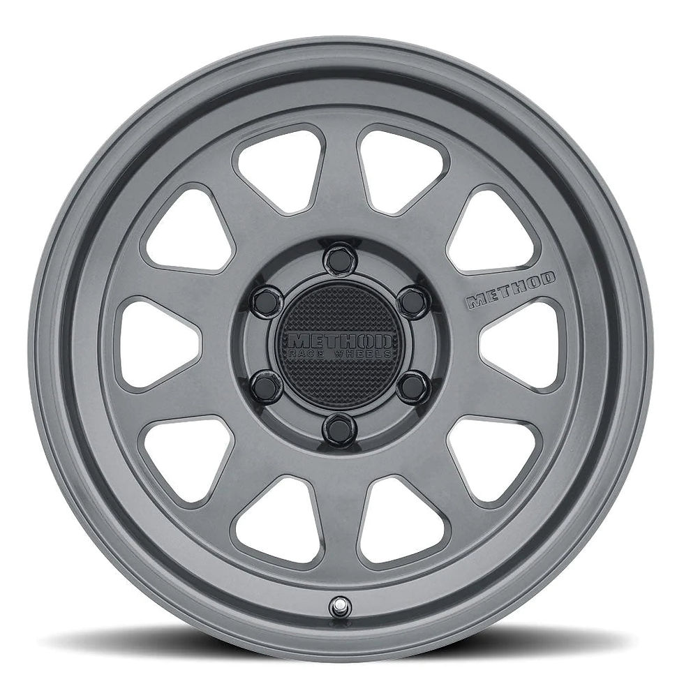 Miniatura: 6X135 / 17X8.5 / 0 / LLANTA METHOD MR316 GLOSS TITANIUM