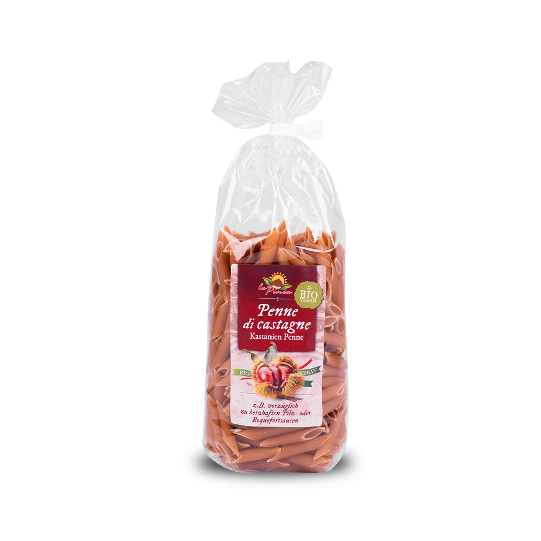 Penne di Castagne – Kastanien Penne | La Pinca