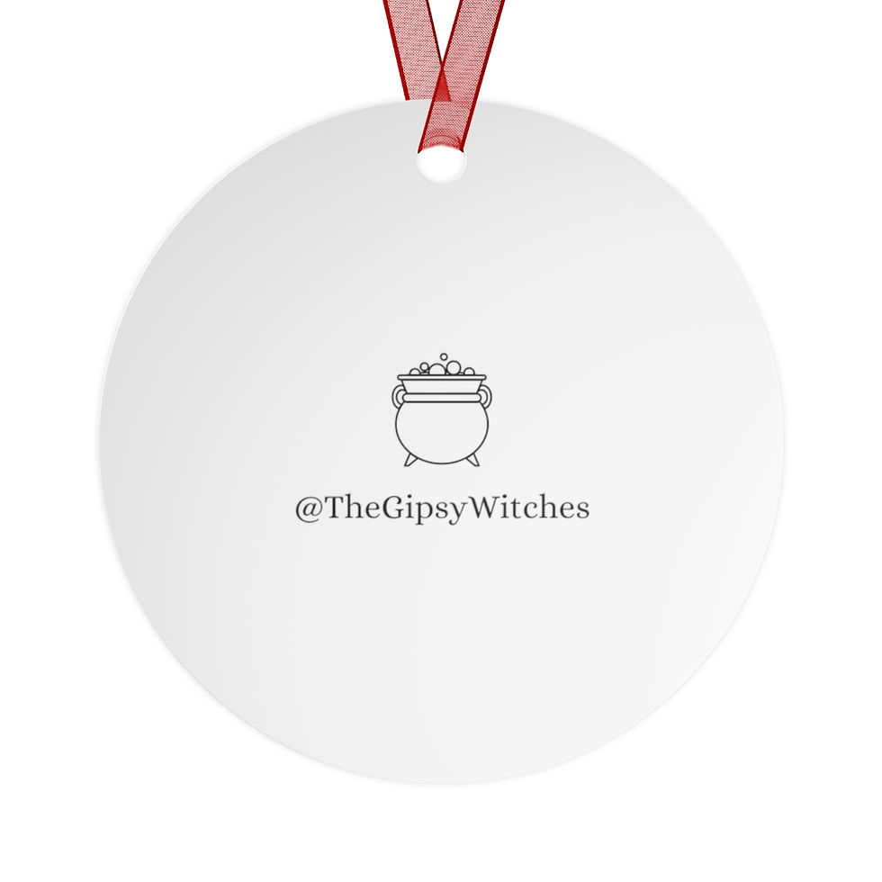 Thumbnail: Sarcasm & Inappropriate Thoughts Metal Ornament