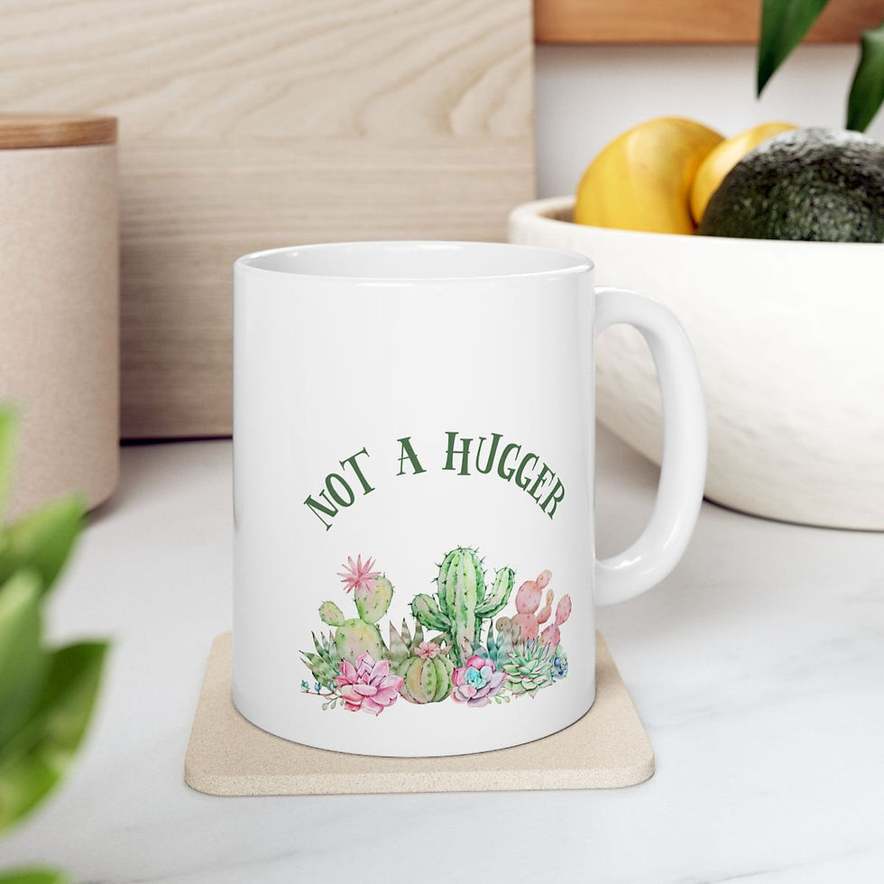 Thumbnail: Not A Hugger Ceramic Mug 11oz