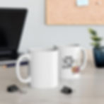 Thumbnail: Skeleton Hand with Flowers Ceramic Mug 11oz