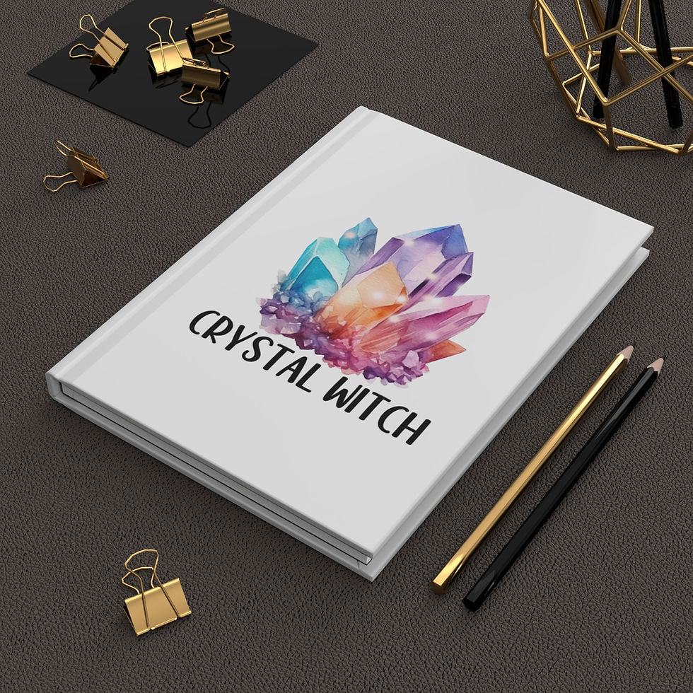 Thumbnail: Crystal Witch Hardcover Journal Matte
