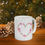 Thumbnail: Floral Heart Wreath Ceramic Mug 11oz