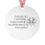 Thumbnail: Sarcasm & Inappropriate Thoughts Metal Ornament