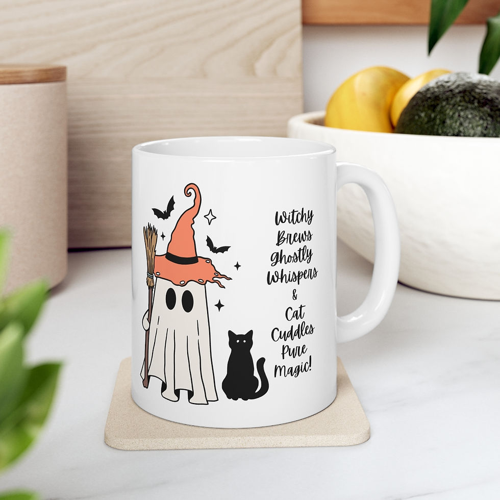 Thumbnail: Witchy Brews Ceramic Mug 11oz