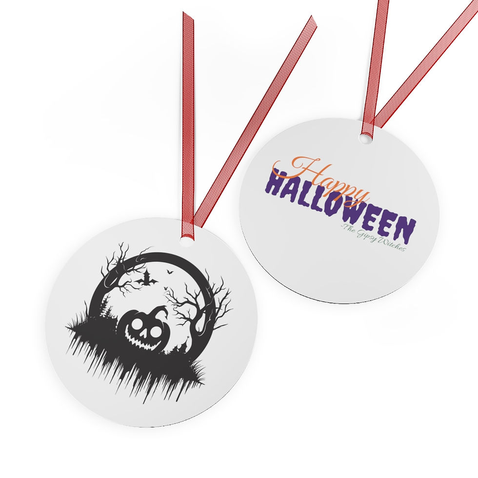 Thumbnail: Halloween-Themed Metal Ornament: Durable, Festive, and Full of Spooky Cheer
