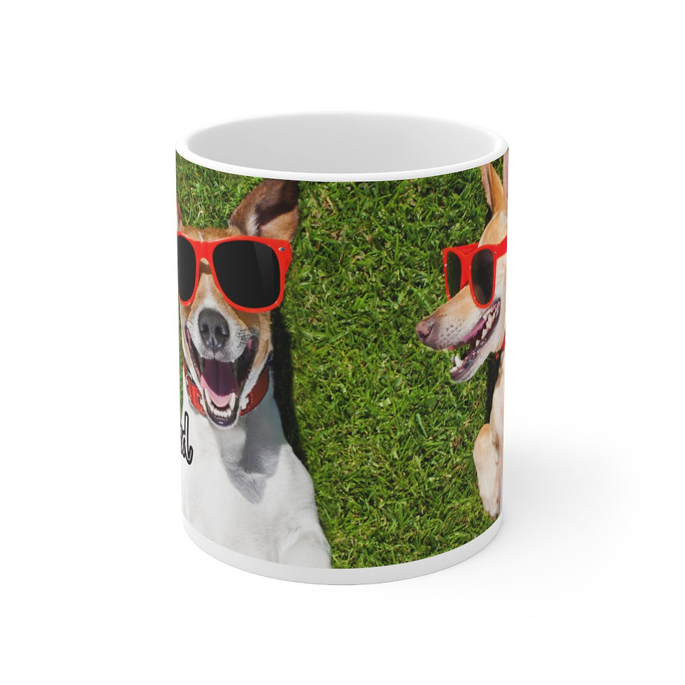 Thumbnail: Easily Distracted by Dogs - Ceramic Mug - 11oz 
