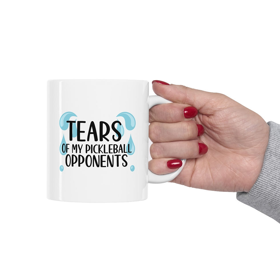 Thumbnail: Pickleball Ceramic Mug 11oz