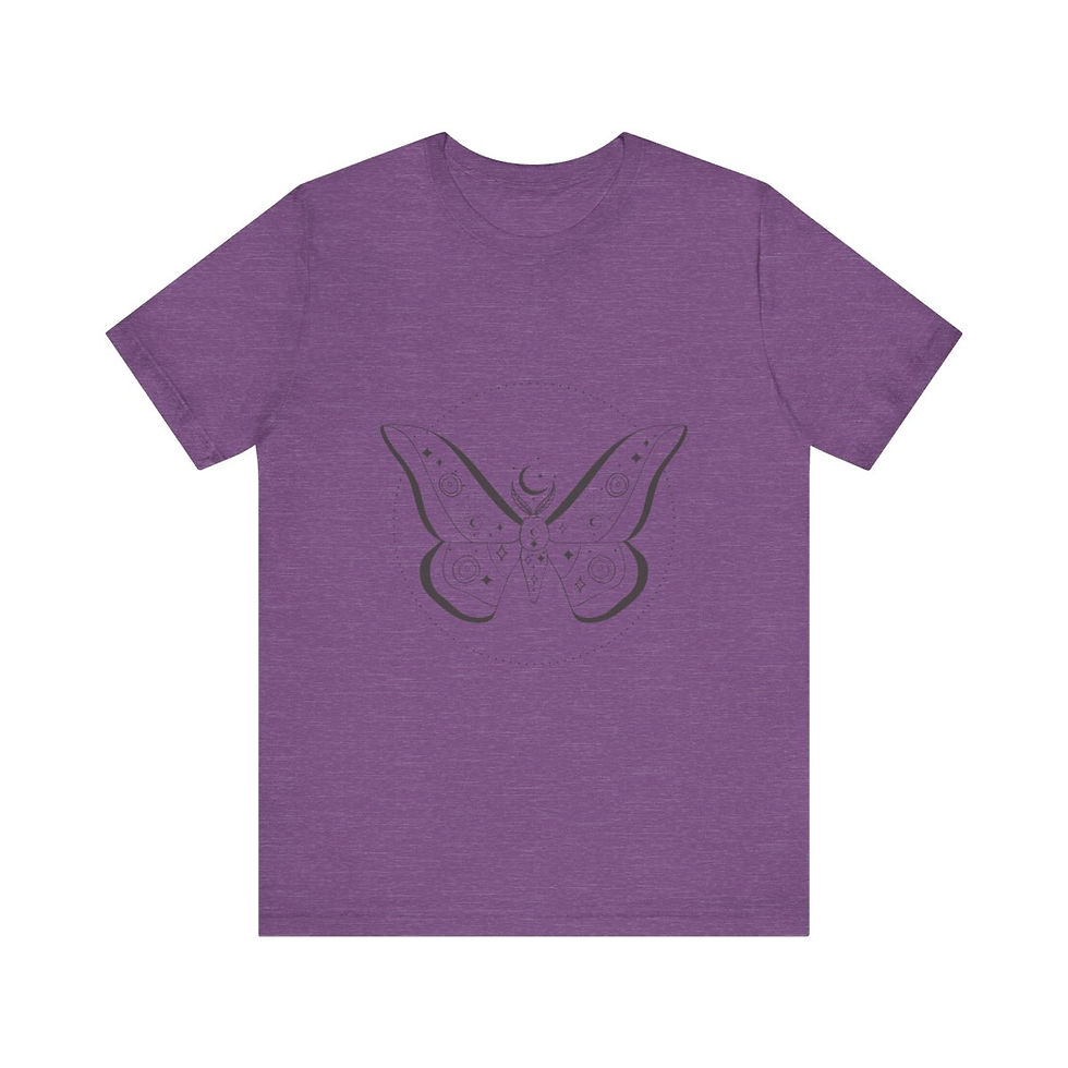 Thumbnail: Mystical Butterfly Unisex Jersey Short Sleeve T-Shirt