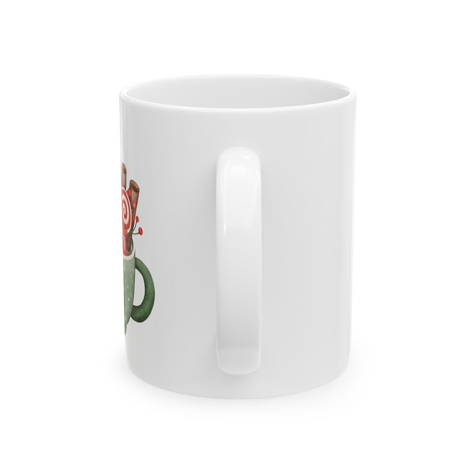 Thumbnail: Holiday Gnome Ceramic Mug 11oz