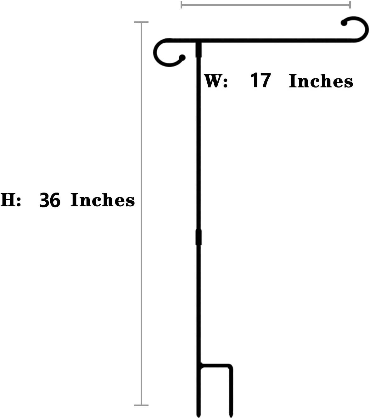 Garden Flag Pole Stand