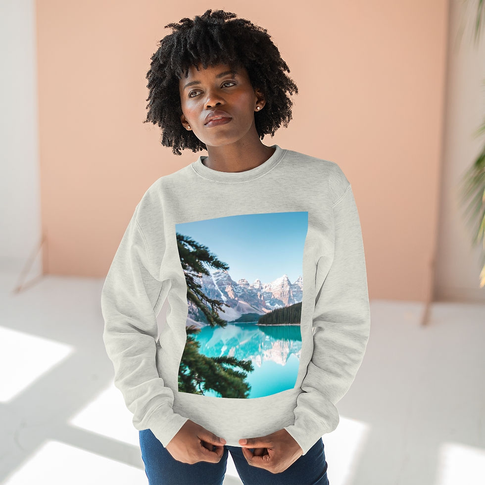 Thumbnail: Unisex Premium Crewneck Sweatshirt