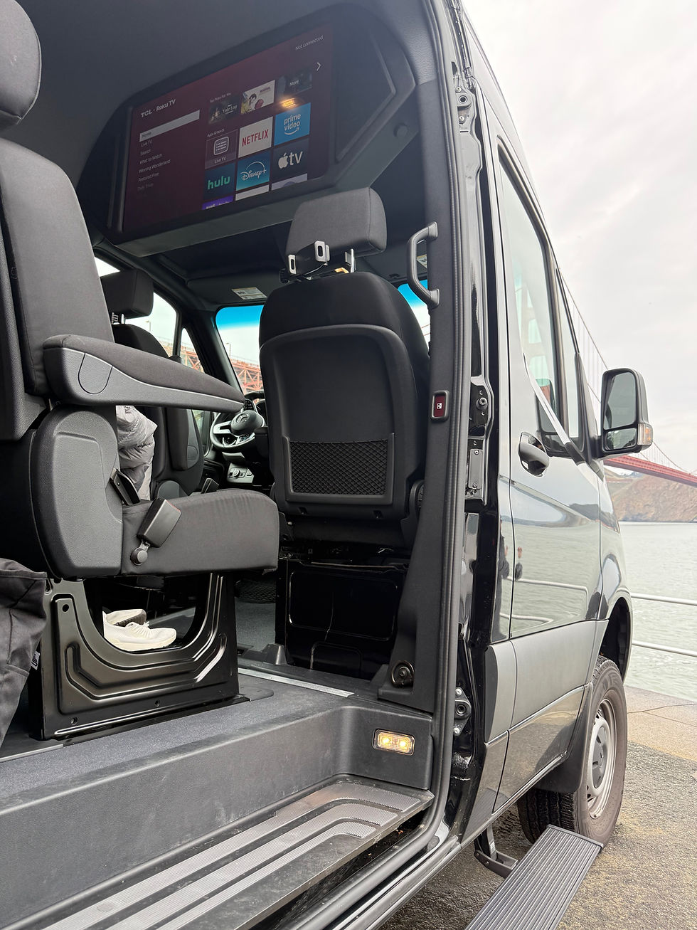 Thumbnail: 40” SPRINTER VANVISION- TV/MOUNT BRACKET MEDIA CONSOLE