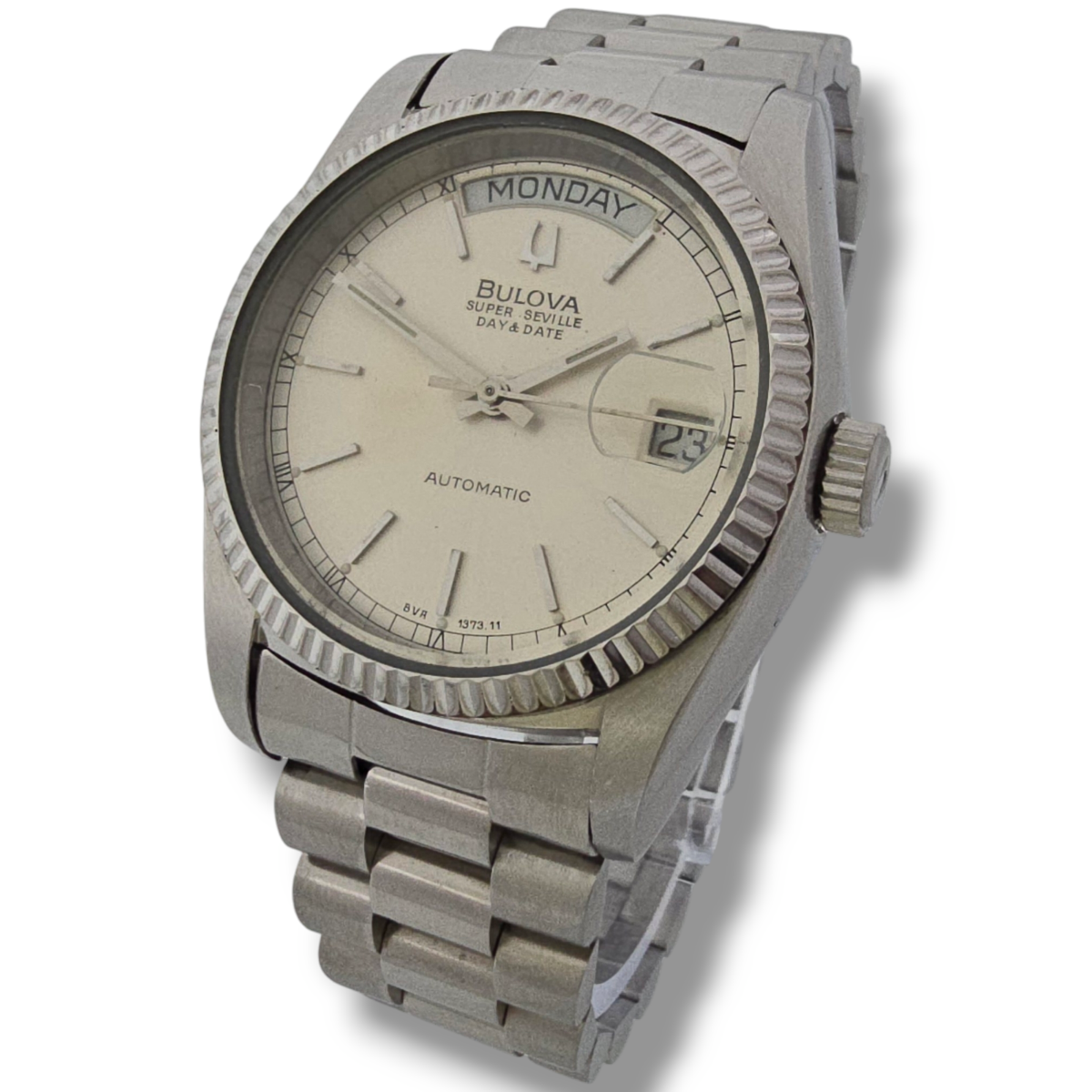 Bulova Super Seville Silver Day Date 4410103