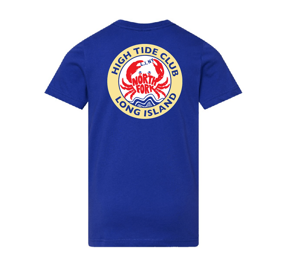 Thumbnail: North Fork Crab High Tide Club Blue T-Shirt