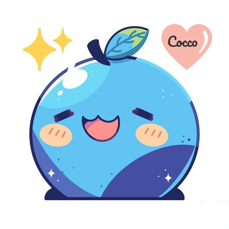 Torta vegana cocco e mirtilli