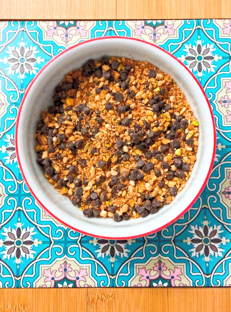 Granella con gocce di cioccolato