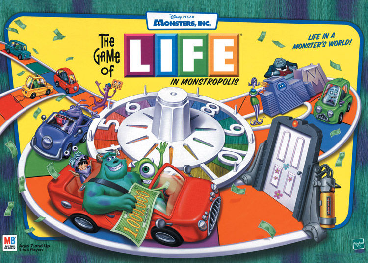 Monsters Inc. Life Game