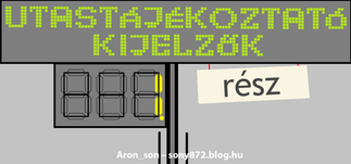 Utastájékoztató kijelzők járműveken | 1. rész