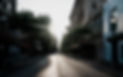 Empty sunrise street, San Antonio