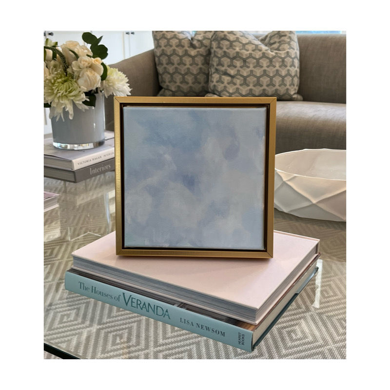 9 x 9 Gold Floater Frame