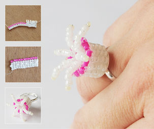 anemone ring