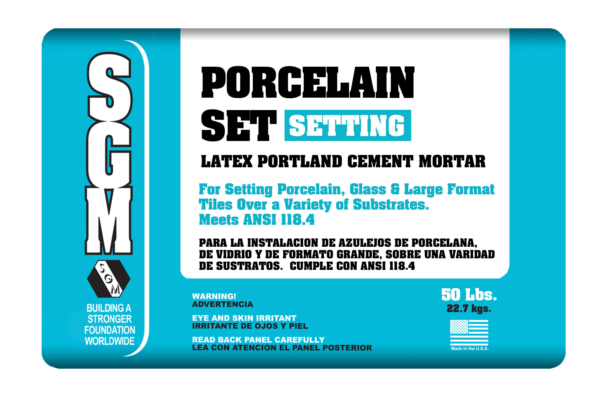 Porcelain Set Mortar