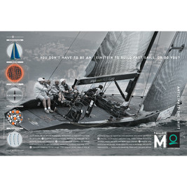 The technology that goes into Quantum's racing sails is litterally space age. That could explain why the boats fitted with them are veritable rocket ships.